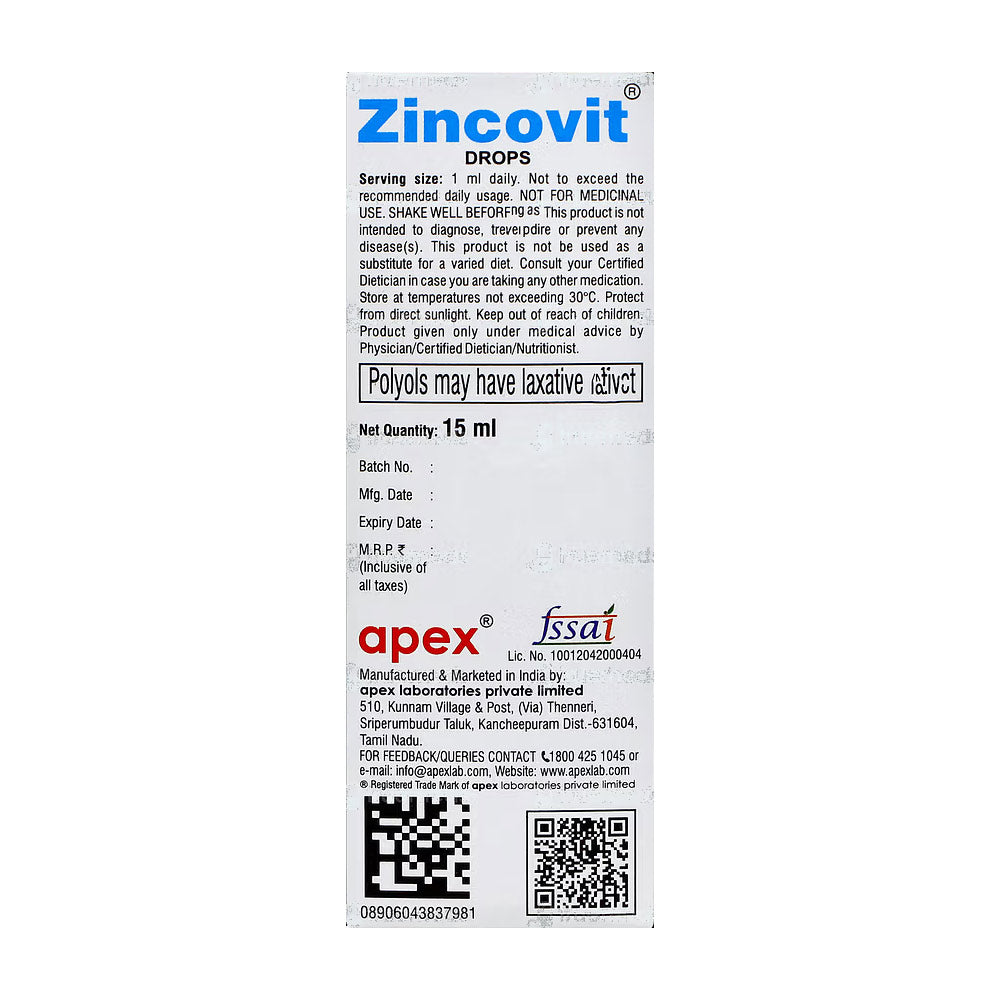 ZINCOVIT SYP