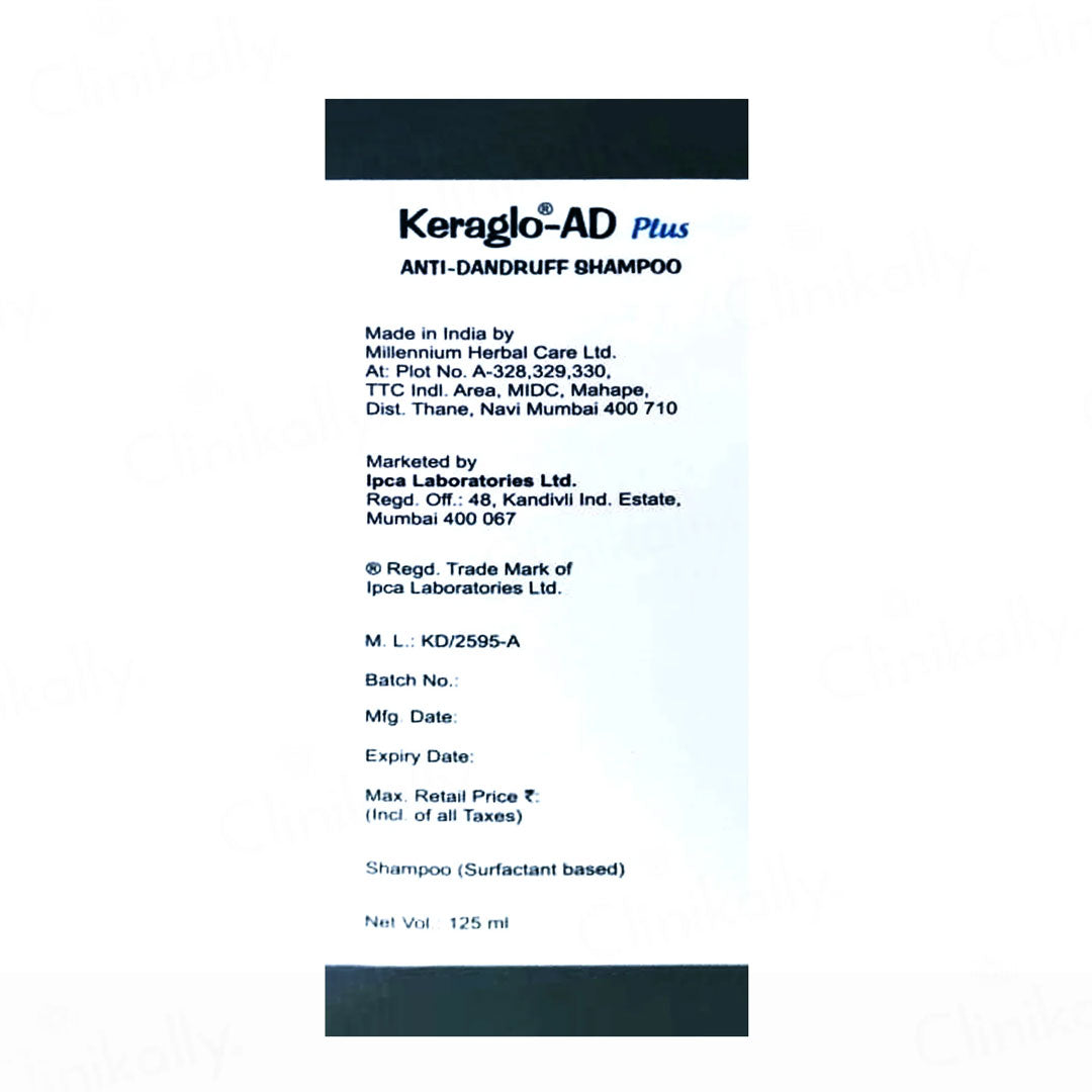 KERAGLO AD PLUS SHAMPOO