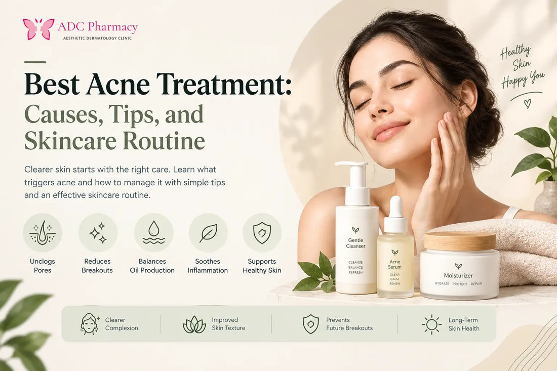 Best Acne Treatment: Causes, Tips, and Skincare Routine