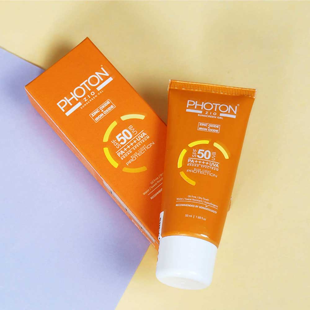 Photon ZIO Sunscreen Gel SPF 50 PA ++++