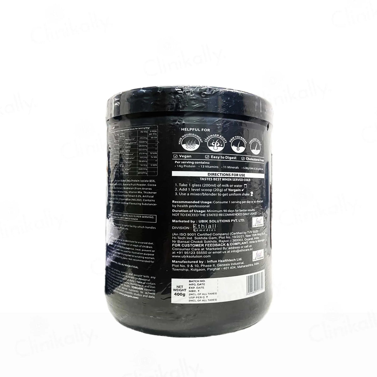 Yorgain Pro-Hair Advanced Nutrition Powder