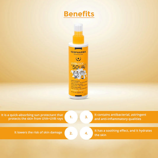 ISISPHARMA UVEBLOCK APF50+KIDS SPRAY