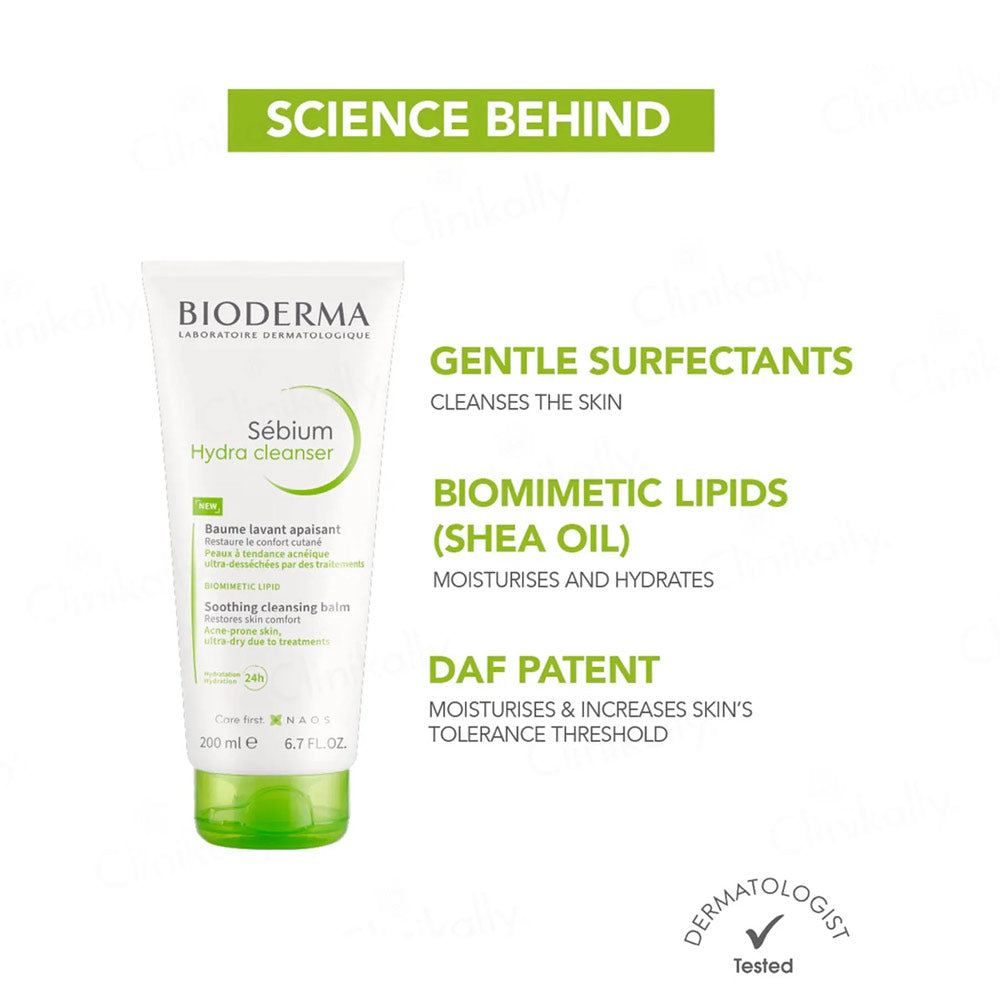 Bioderma Sebium Hydra Soothing Balm Cleanser