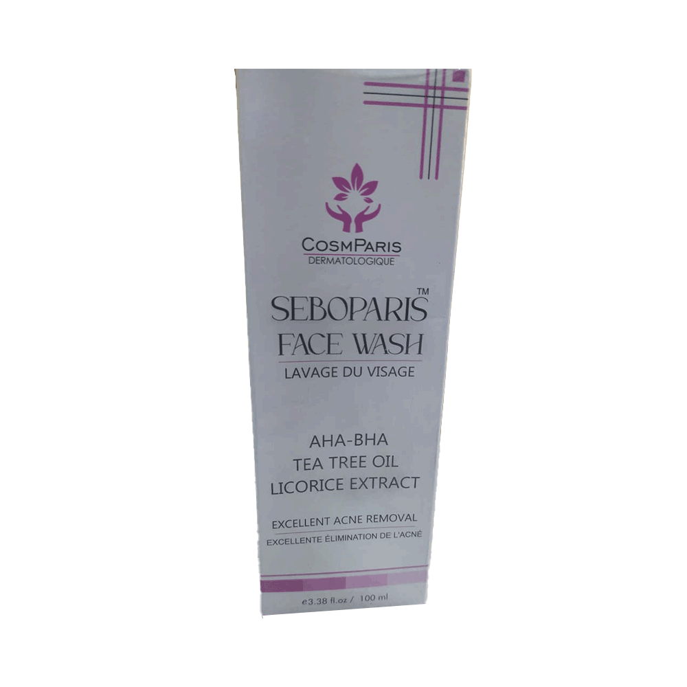 SEBOPARIS AHA BHA FACE WASH