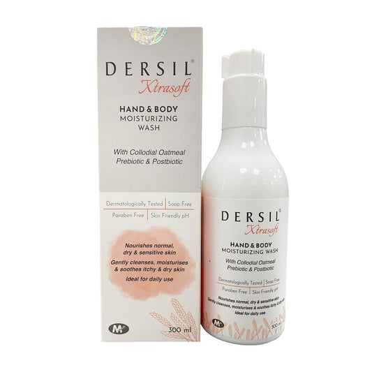 DERSIL XTRASOFT HAND &BODY WASH