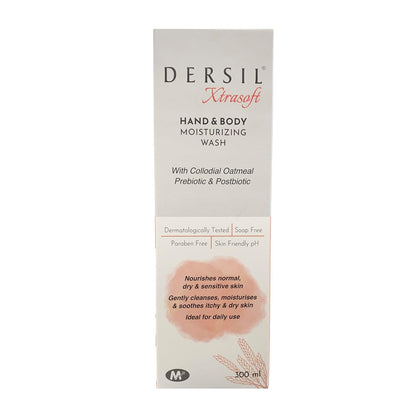 DERSIL XTRASOFT HAND &BODY WASH