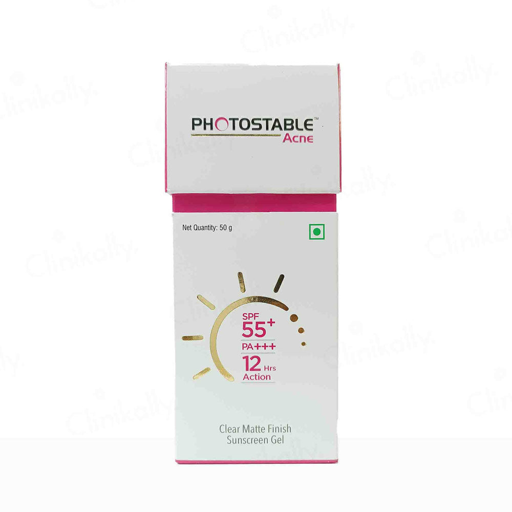 PHOTOSTABLE ACNE CLEAR SUNSCREEN