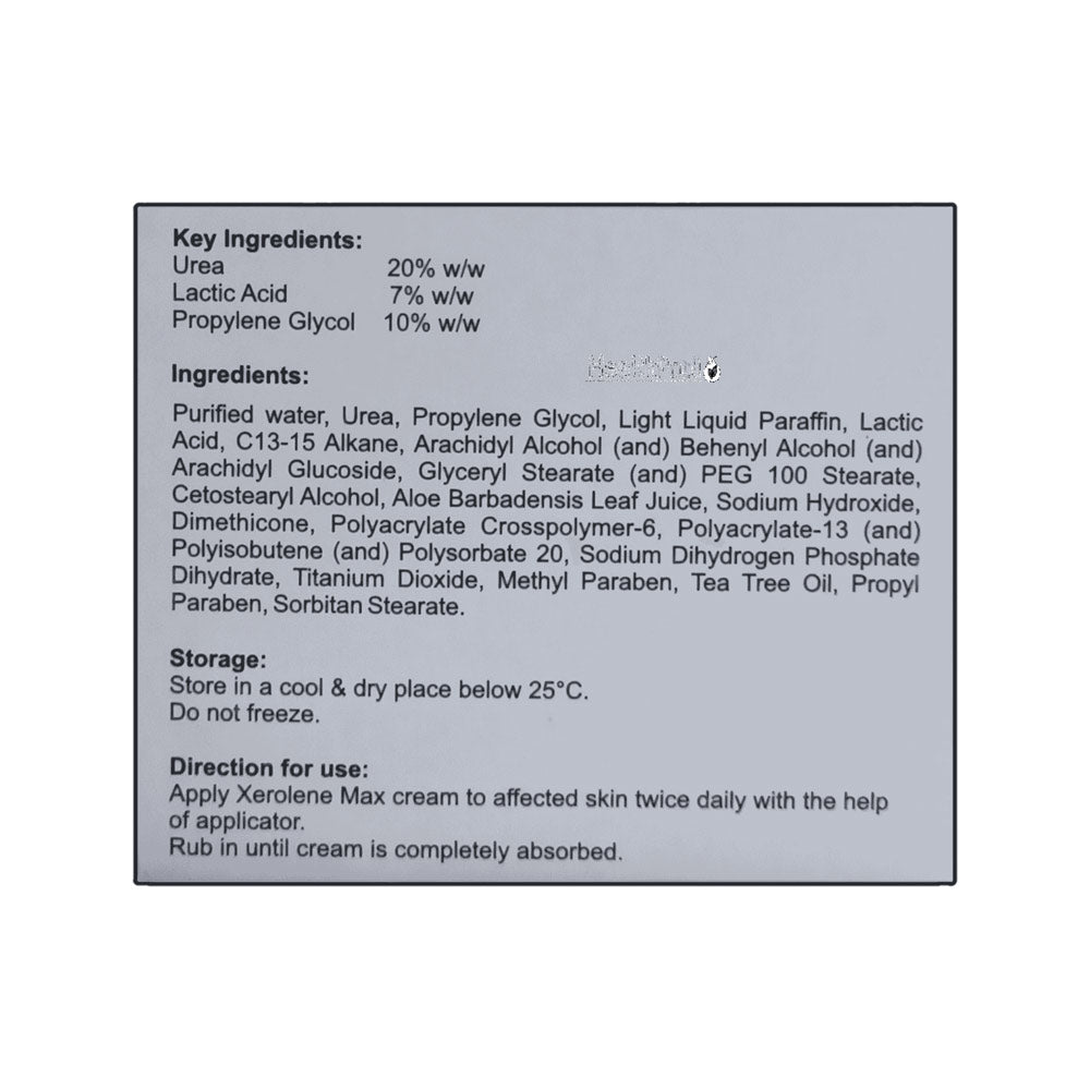 XEROLENE MAX CREAM