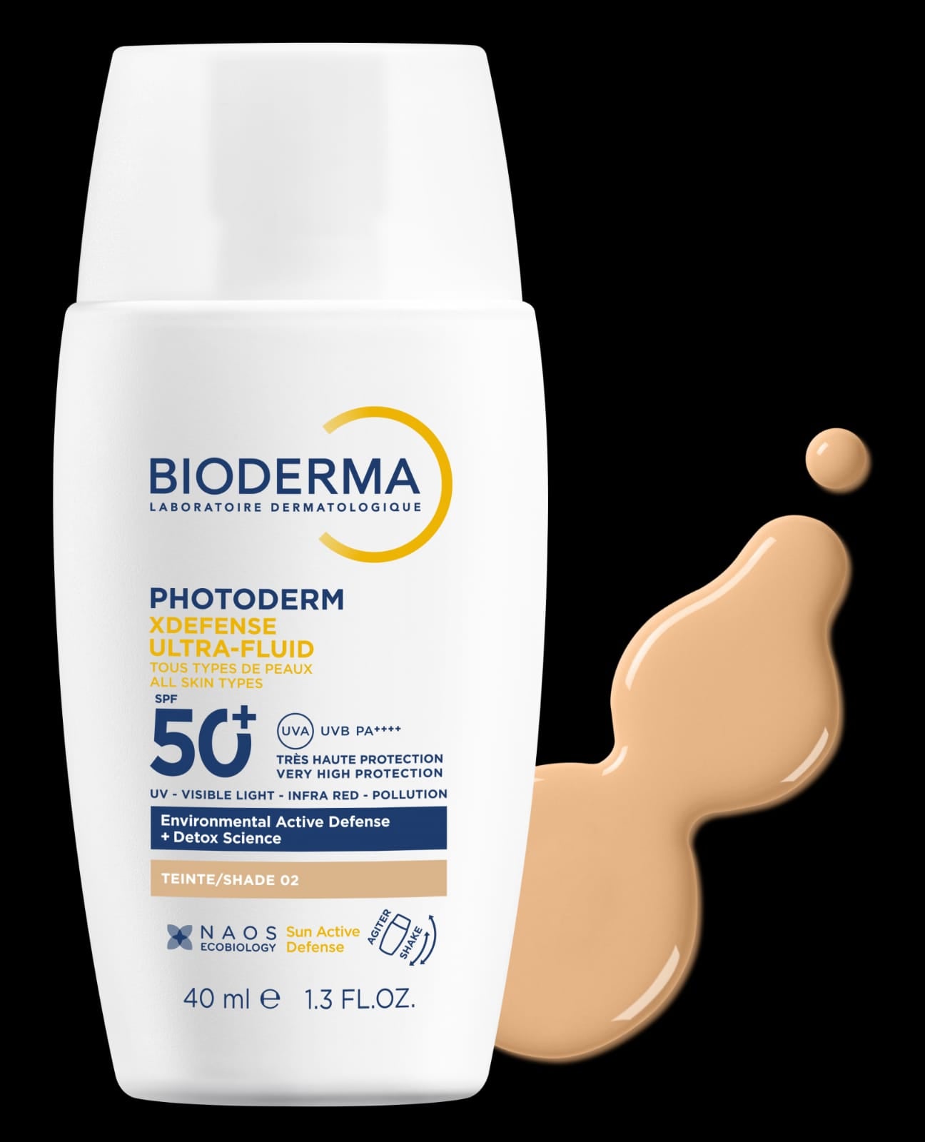 BIODERMA NEW PHOTODERM XDEFENSE ULTRA-FLUID TINT SHADE 02
