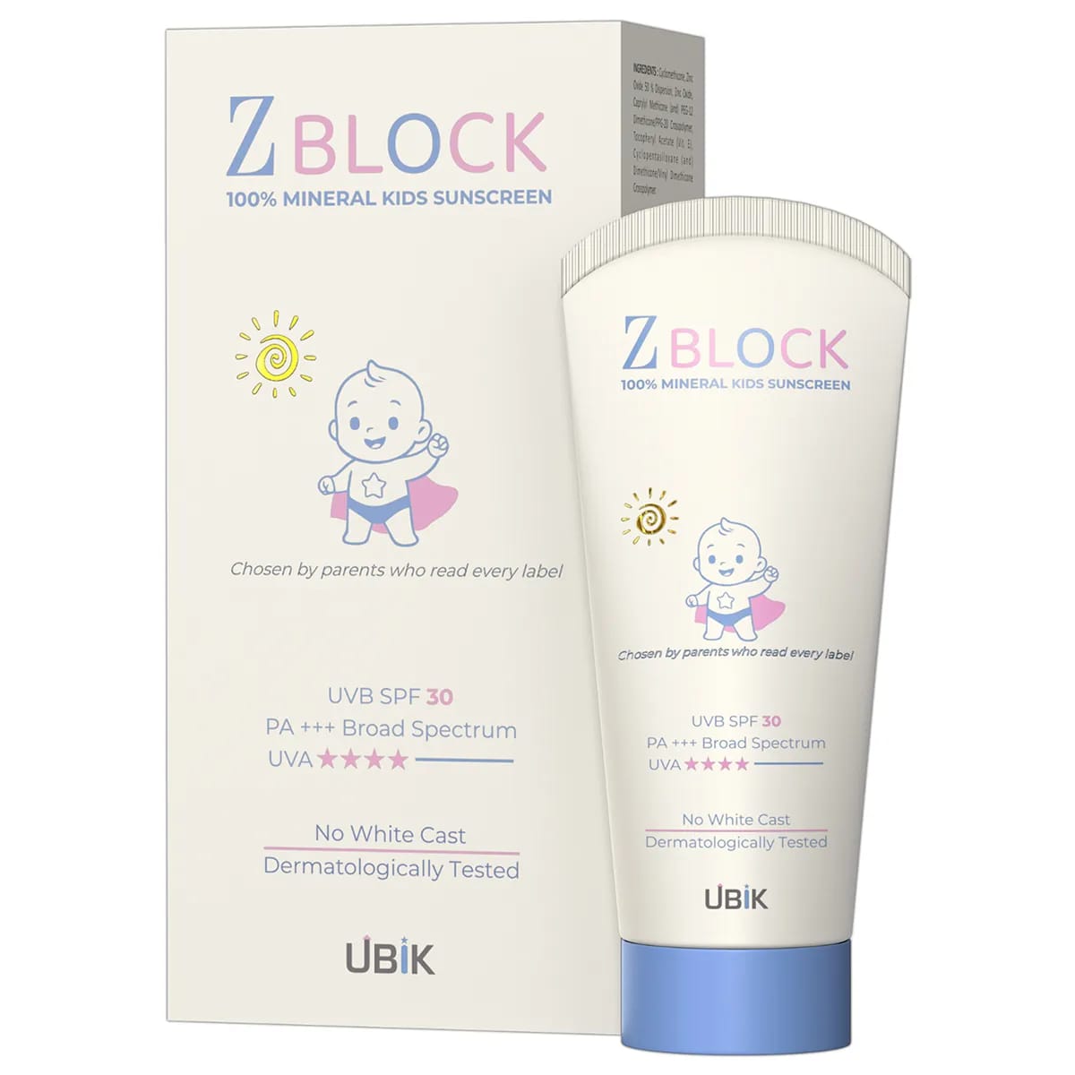Z BLOCK KIDS SUNSCREEN