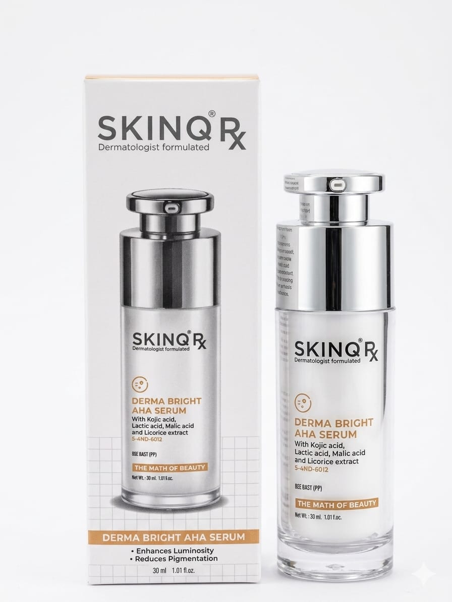 SKINQ RX DERMA BRIGHT AHA SERUM