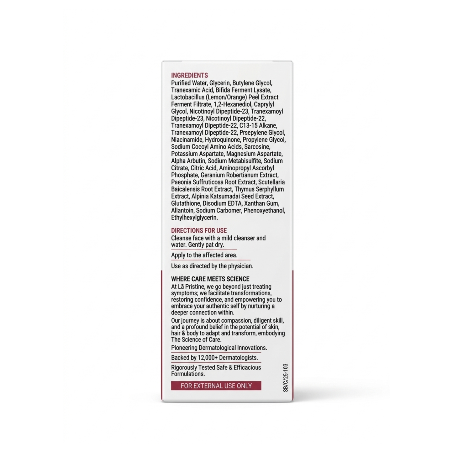 MELANO TX ULTRA HQ 4% SERUM