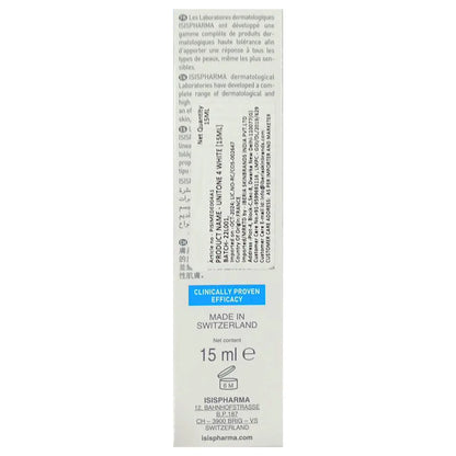 Unitone 4 White Nightly Care, 15 ml